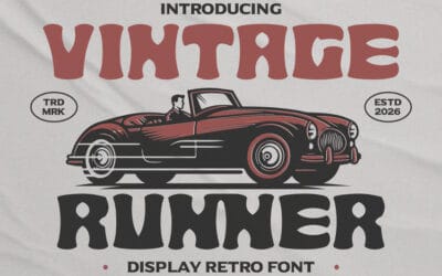 Vintage Runner Font