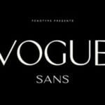 Vogue Sans Font