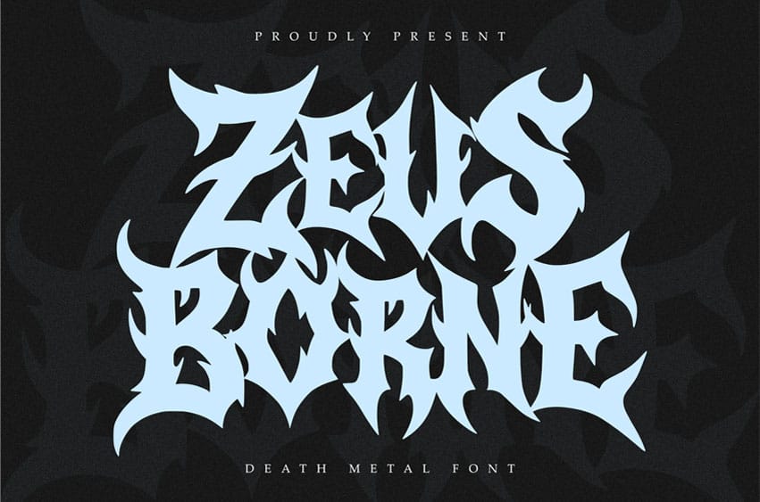 Zeus Borne Font