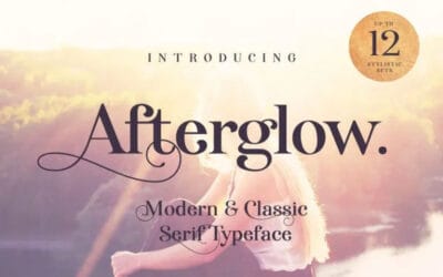 Afterglow Font