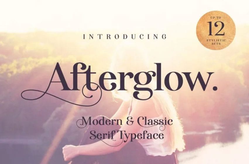 Afterglow Font