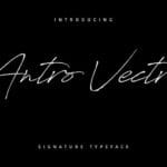 Antro Vectra Font