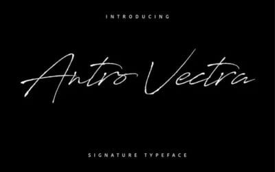Antro Vectra Font