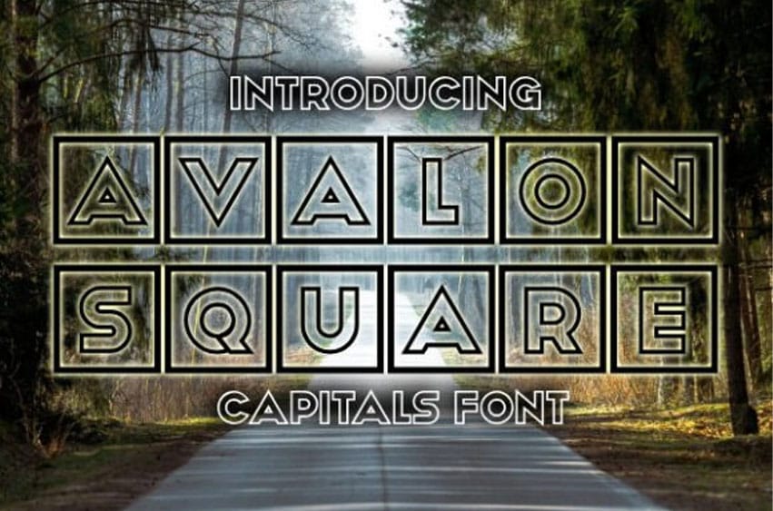 Avalon Square Font