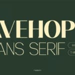 Avehope Sans Serif Font