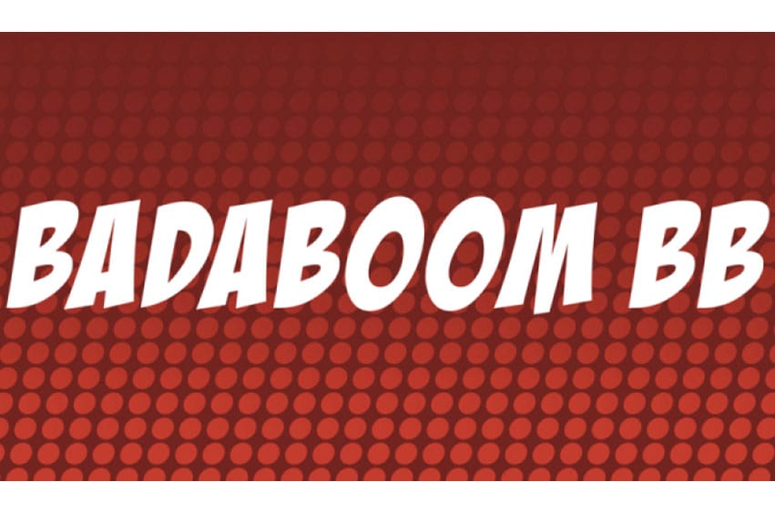 BadaBoom BB Font