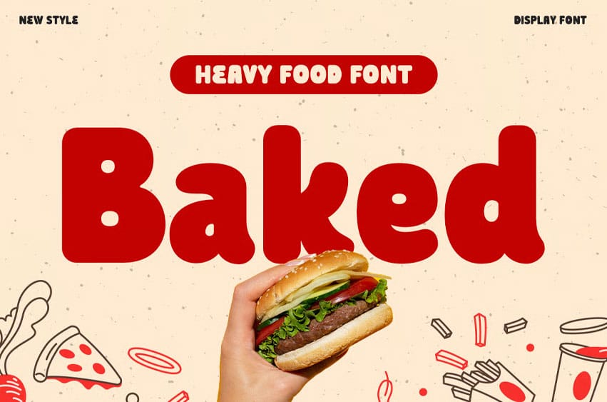 Baked Font