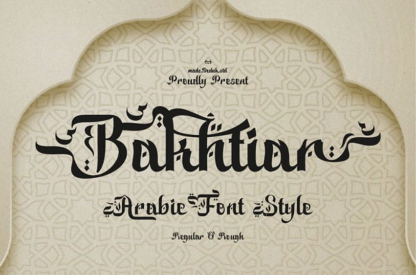 Bakhtiar Font