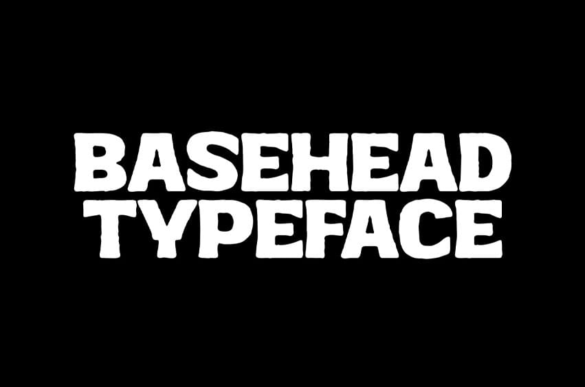 BaseHead Typeface Font