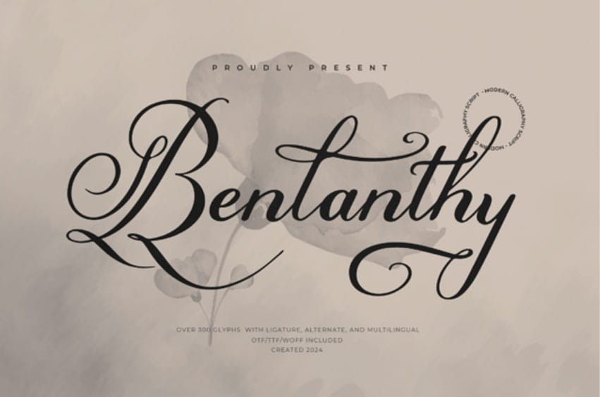 Benlanthy Font