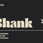 Bhank Font