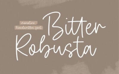 Bitter Robusta Font