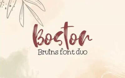 Boston Bruins Font