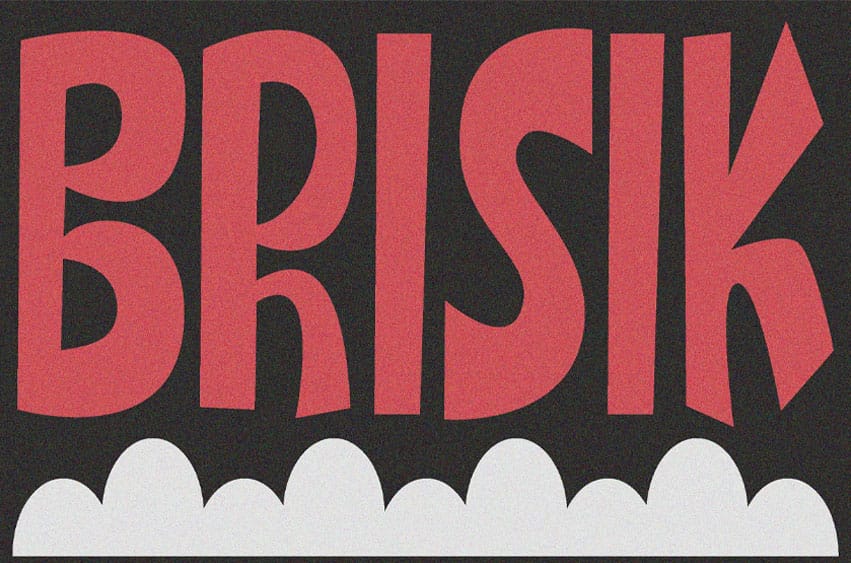 Brisik Font