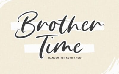 Brother Time Font