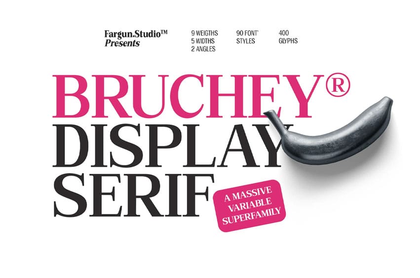 Bruchey Serif Font
