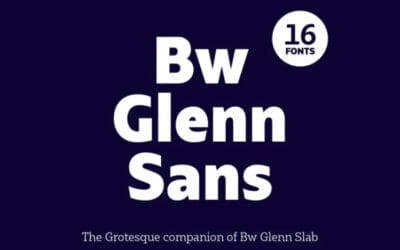 Bw Glenn Sans Font