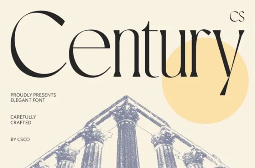 CS Century Font