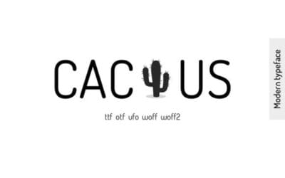 Cactus Font