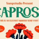 Caprose Font