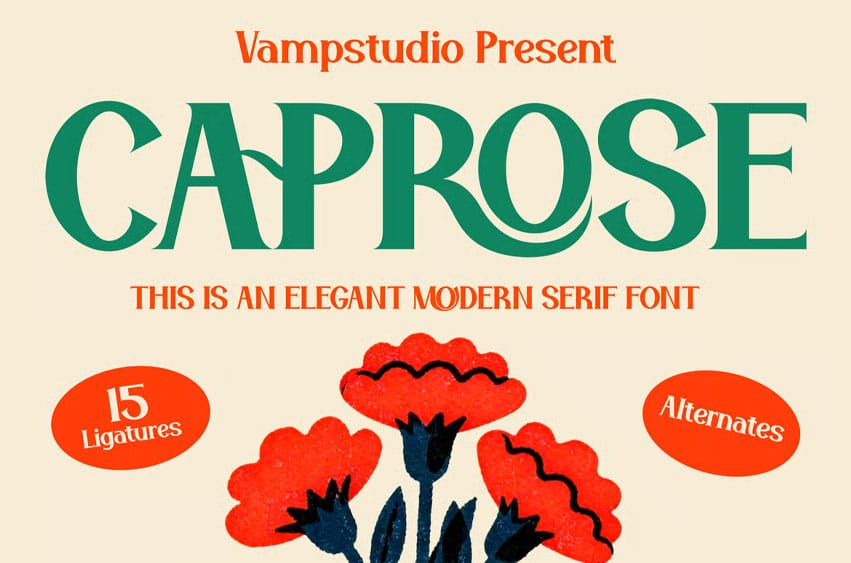 Caprose Font