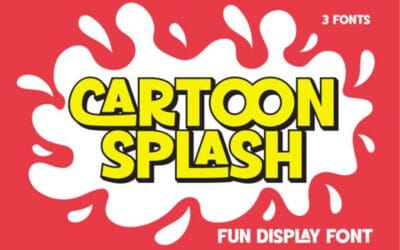 Cartoon Splash Font