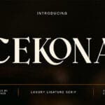 Cekona Font
