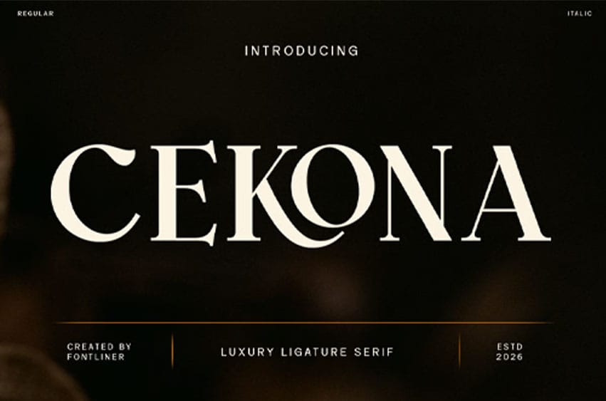 Cekona Font