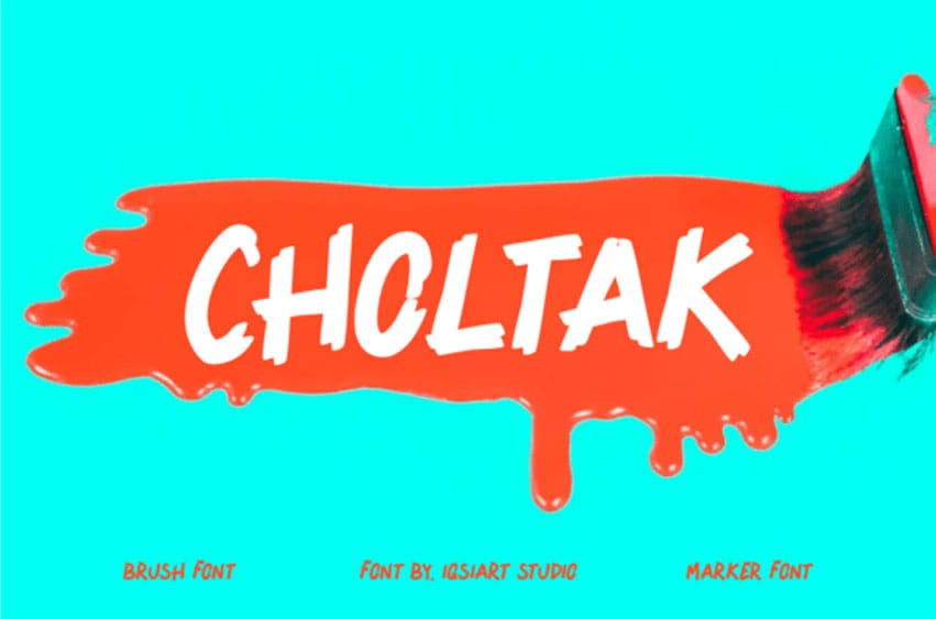 Choltak Font