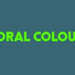 Coral Colour Font