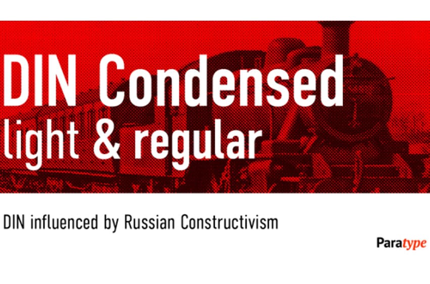 DIN Condensed Font