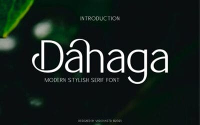 Dahaga Font