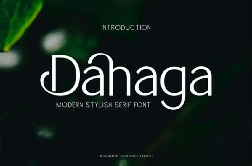 Dahaga Font