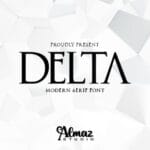 Delta Modern Font