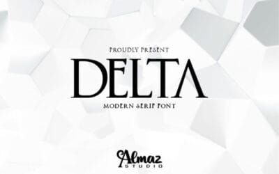 Delta Modern Font