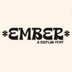 Ember Font