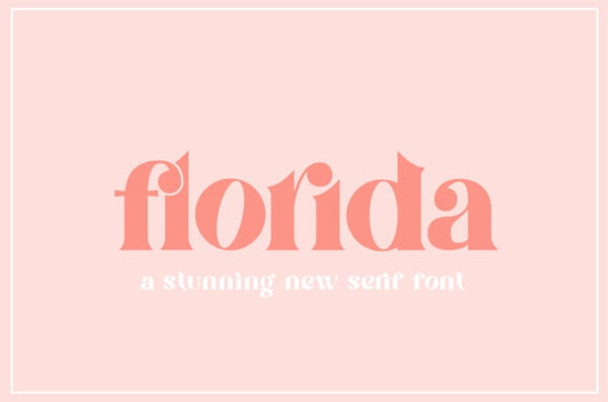 Florida Font