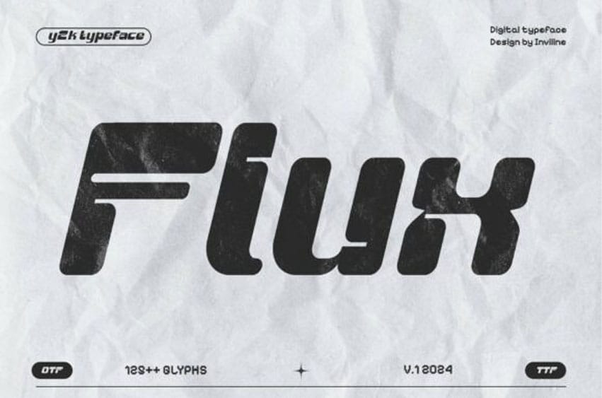 Flux Regular Font
