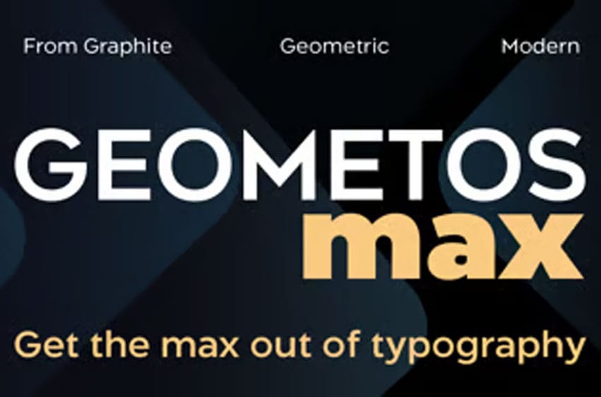 Geometos Max Font