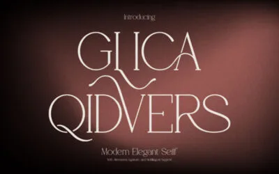 Glica Qidvers Font