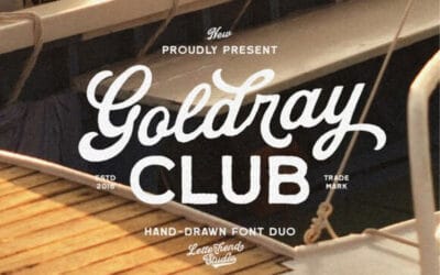 Goldray Club Font