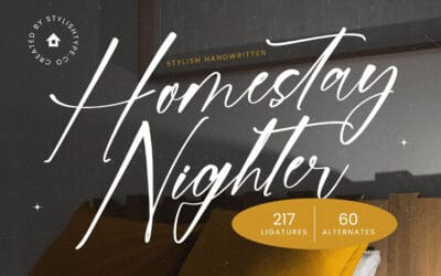 Homestay Nighter Font