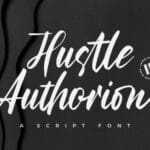 Hustle Authorion Font