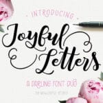 Joyful Letters Font