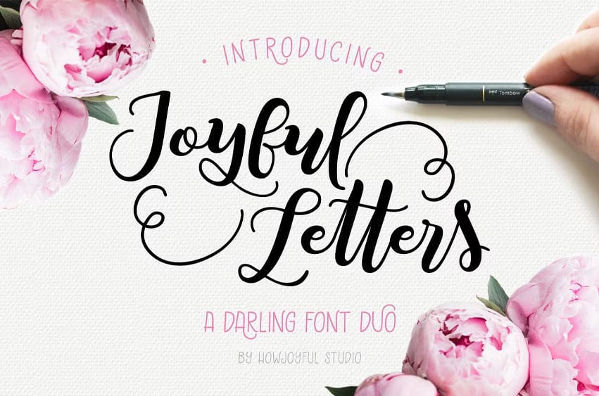 Joyful Letters Font