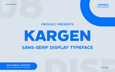 Kargen Font