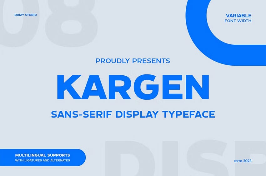 Kargen Font