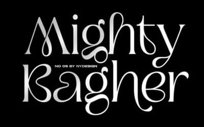 Mighty Bagher Font