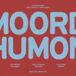 Moord Humon Font