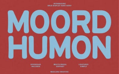 Moord Humon Font